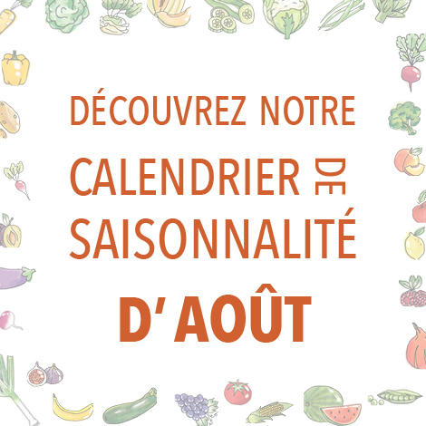 Fruits & légumes : le calendrier de saisonnalité d'Août 2022, selon Biocoop Fruits & légumes : le calendrier de saisonnalité d'Août 2022, selon Biocoop